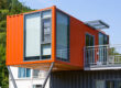 The terrace in a shipping container home highlights the critical need for effective rust prevention.